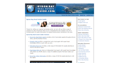 Desktop Screenshot of byronbayrealestateguide.com